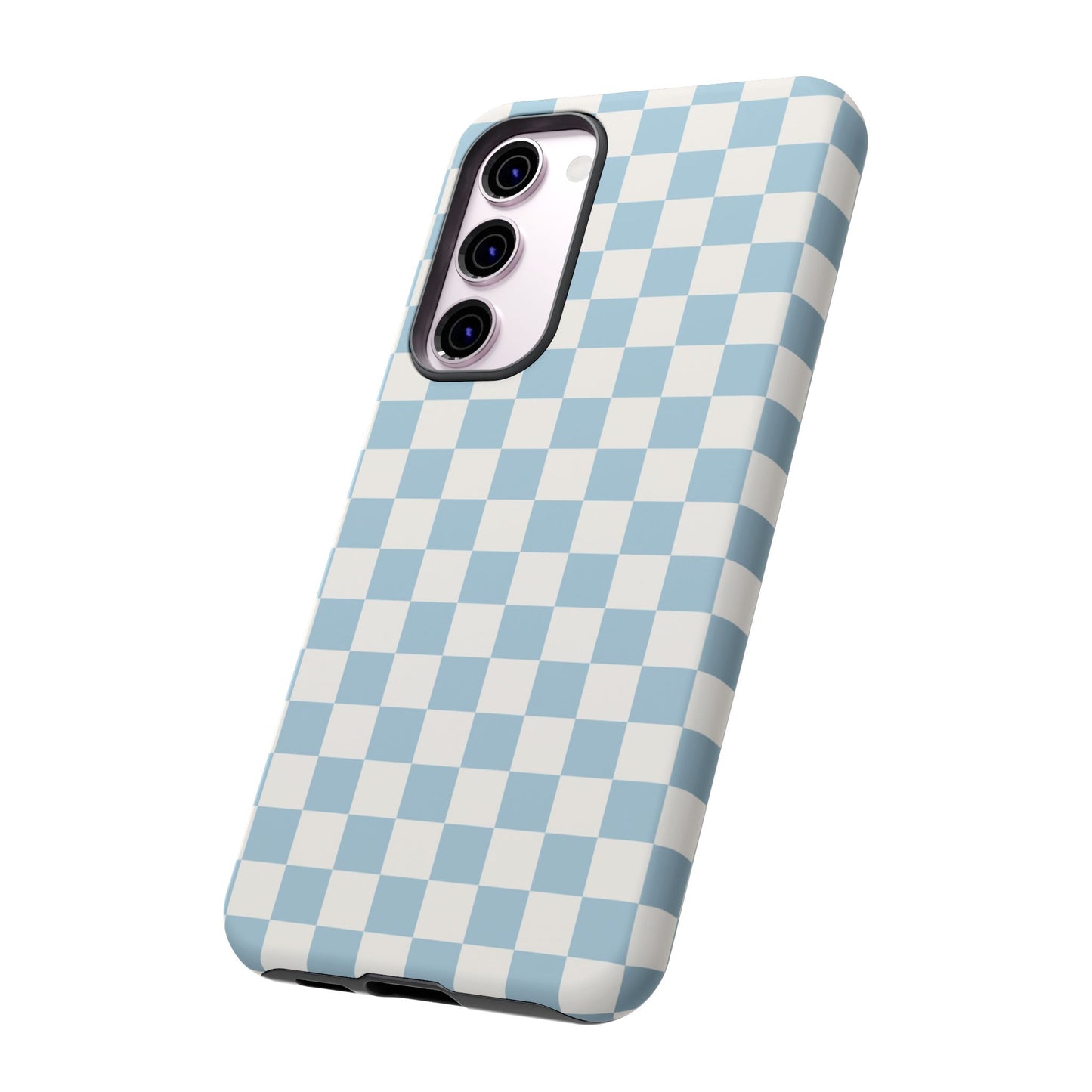 Blue Checkerboard Airi Case | Tough Phone Case