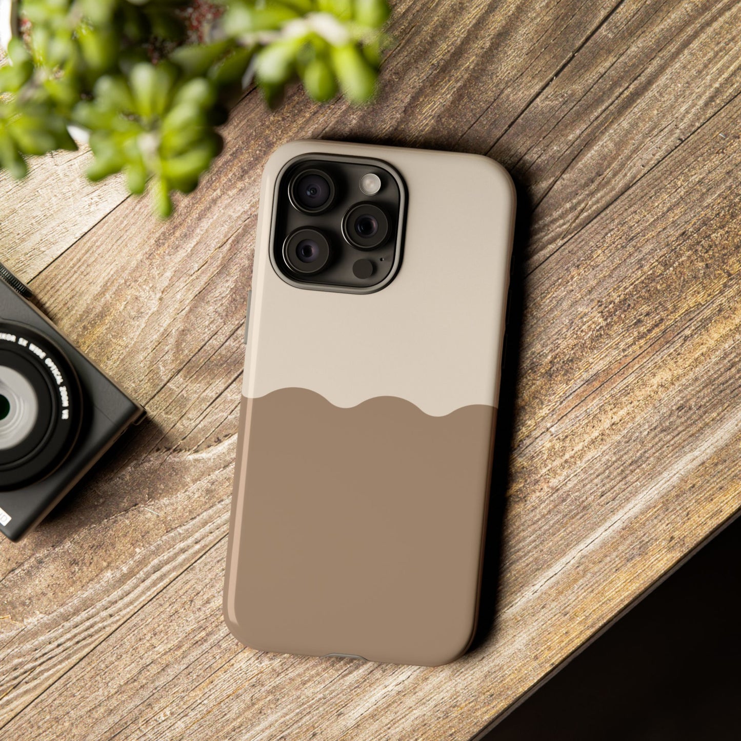 Chocolate Wave Airi Case | Tough Phone Case | Neutral Phone Case