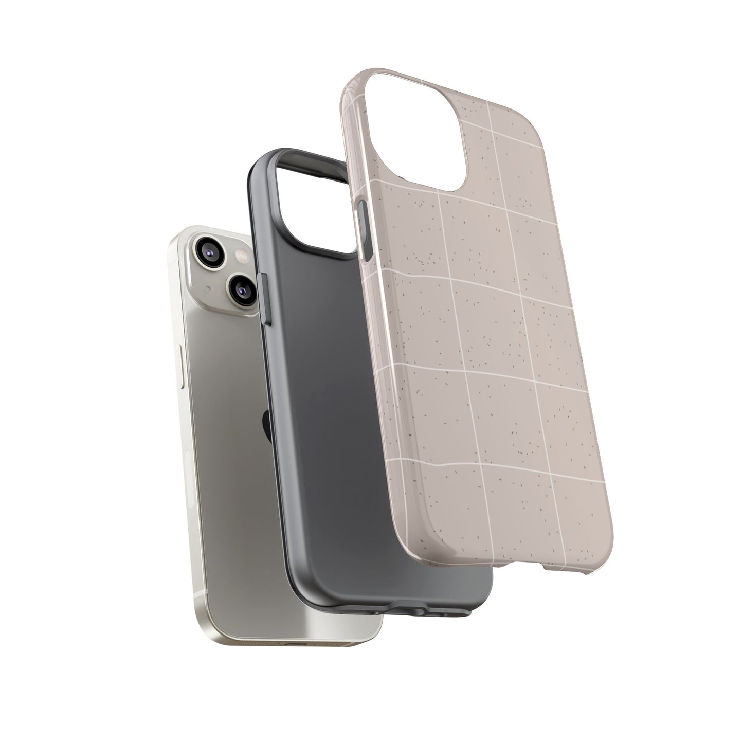 Sand Check Speckle Airi Case | Tough Phone Case