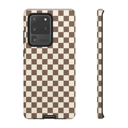 Chocolate Checkerboard Airi Case | Tough Phone Case