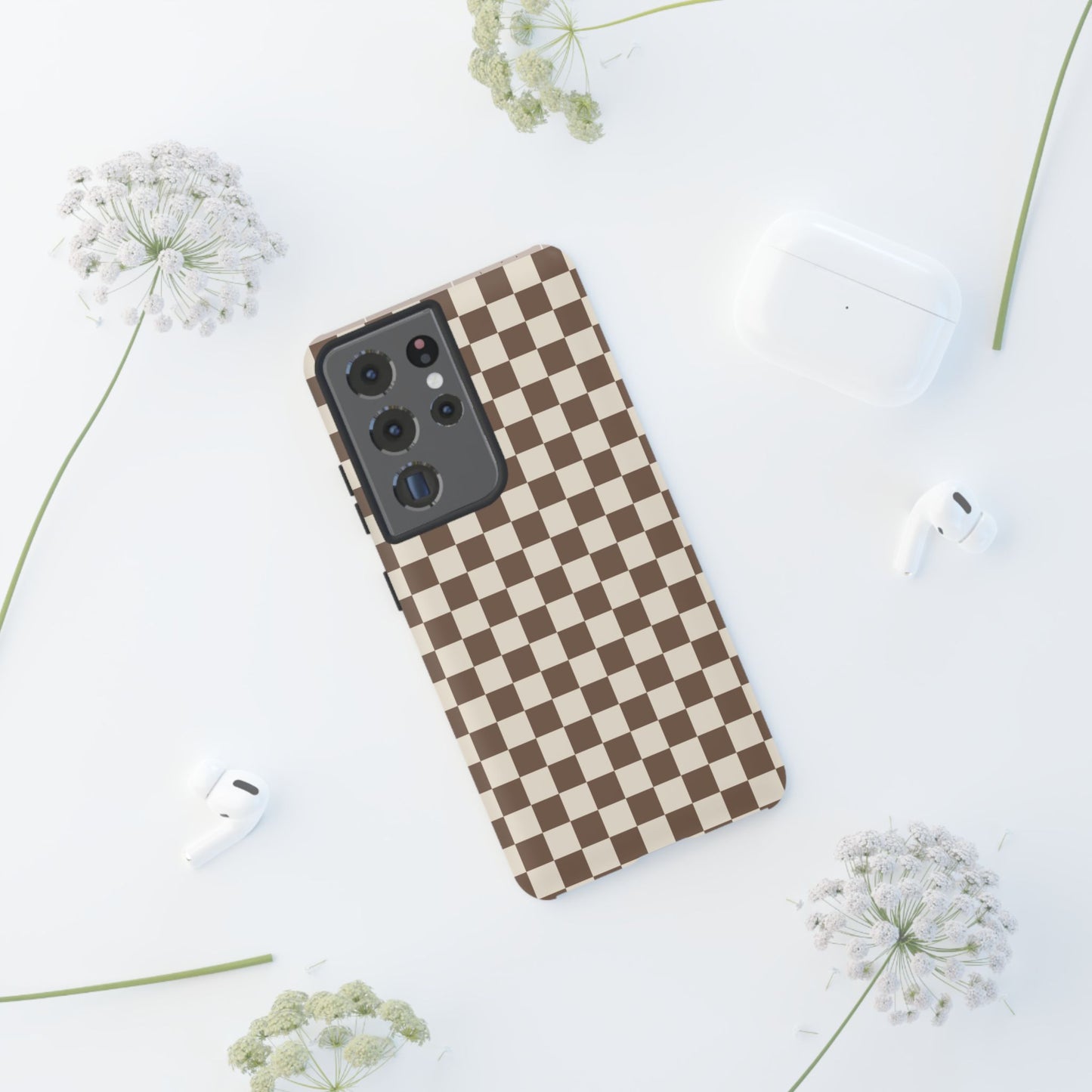 Chocolate Checkerboard Airi Case | Tough Phone Case