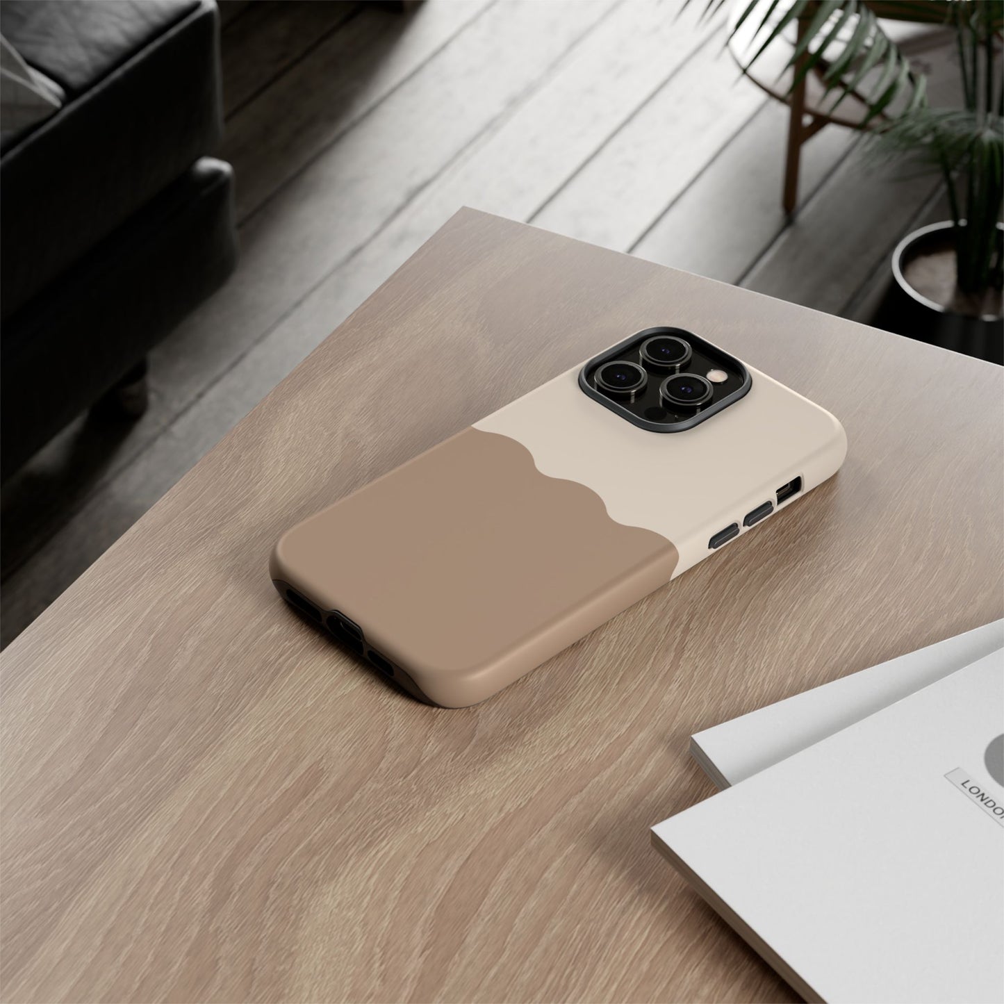 Chocolate Wave Airi Case | Tough Phone Case | Neutral Phone Case