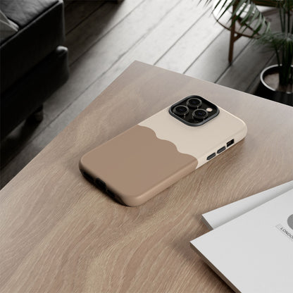 Chocolate Wave Airi Case | Tough Phone Case | Neutral Phone Case