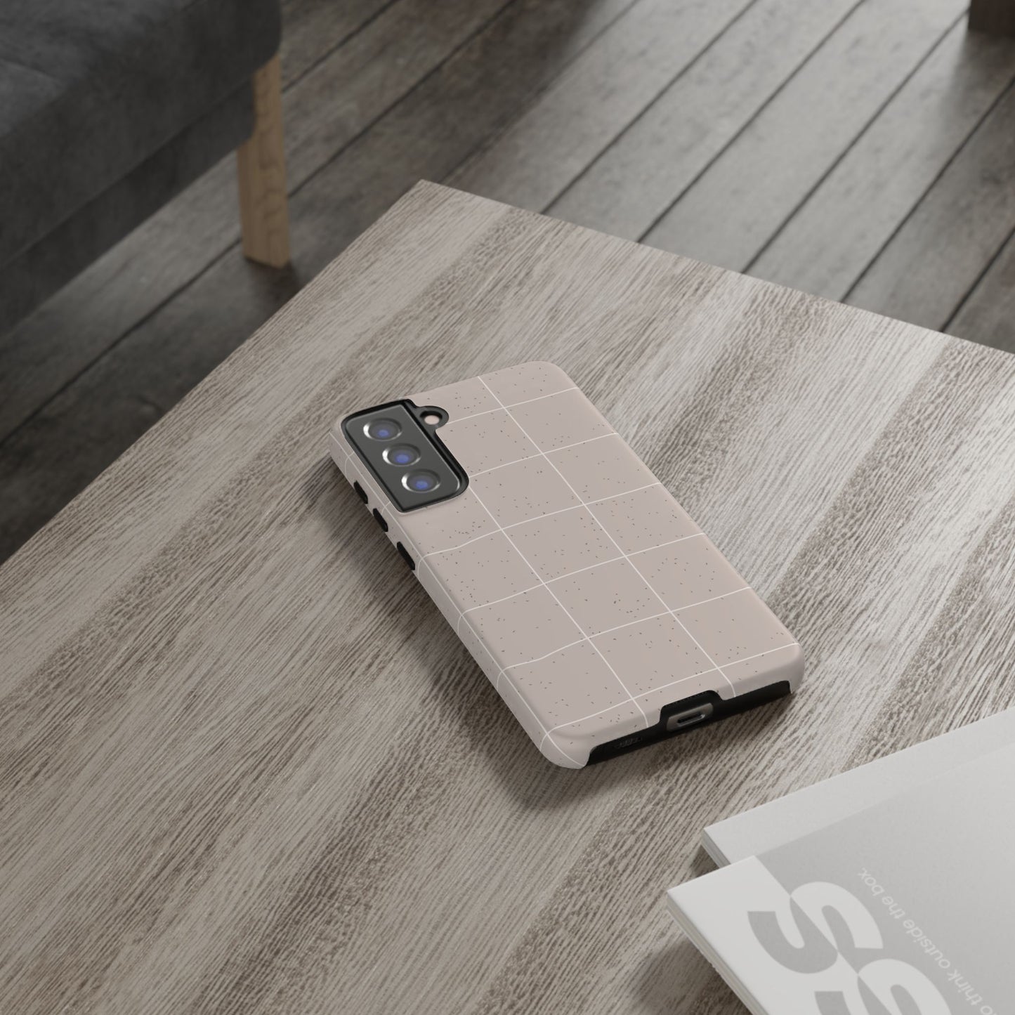 Sand Check Speckle Airi Case | Tough Phone Case