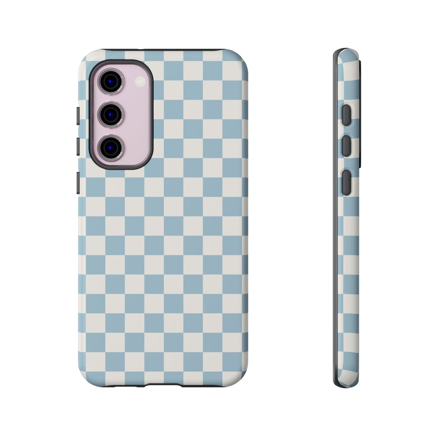 Blue Checkerboard Airi Case | Tough Phone Case