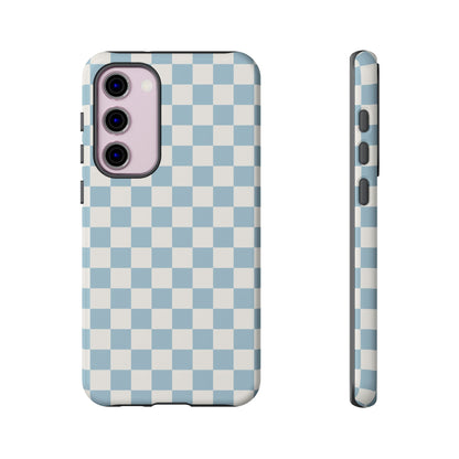 Blue Checkerboard Airi Case | Tough Phone Case