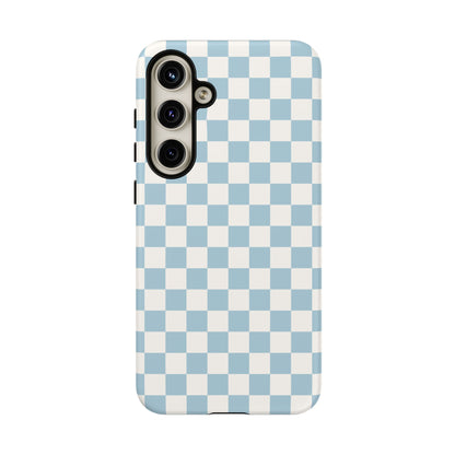 Blue Checkerboard Airi Case | Tough Phone Case