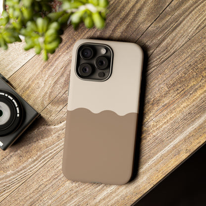 Chocolate Wave Airi Case | Tough Phone Case | Neutral Phone Case