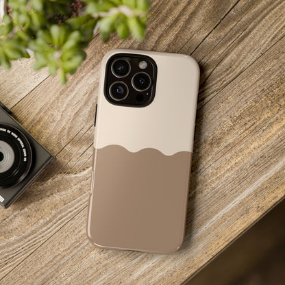 Chocolate Wave Airi Case | Tough Phone Case | Neutral Phone Case