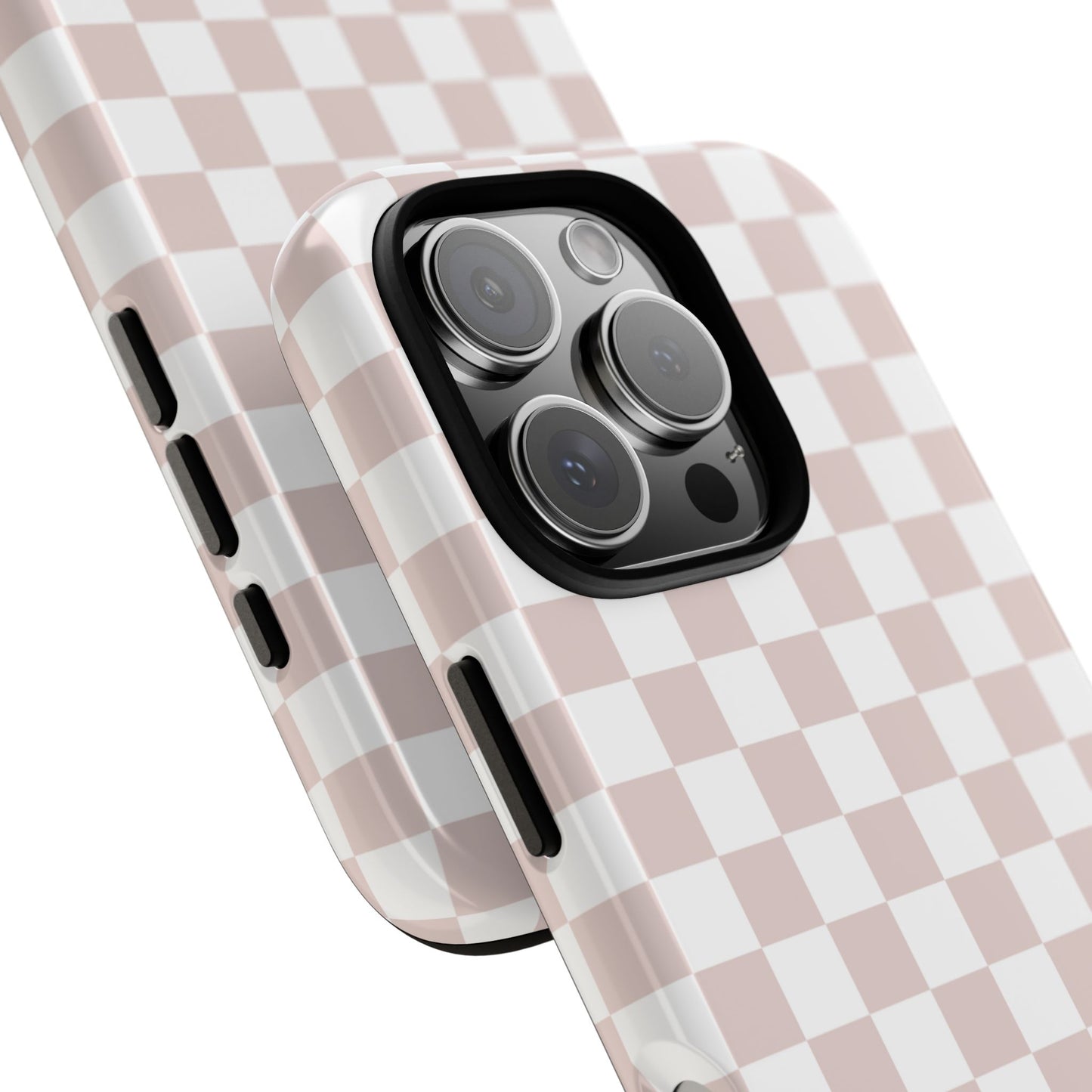 Nude Checkerboard Airi Case | Tough Phone Case