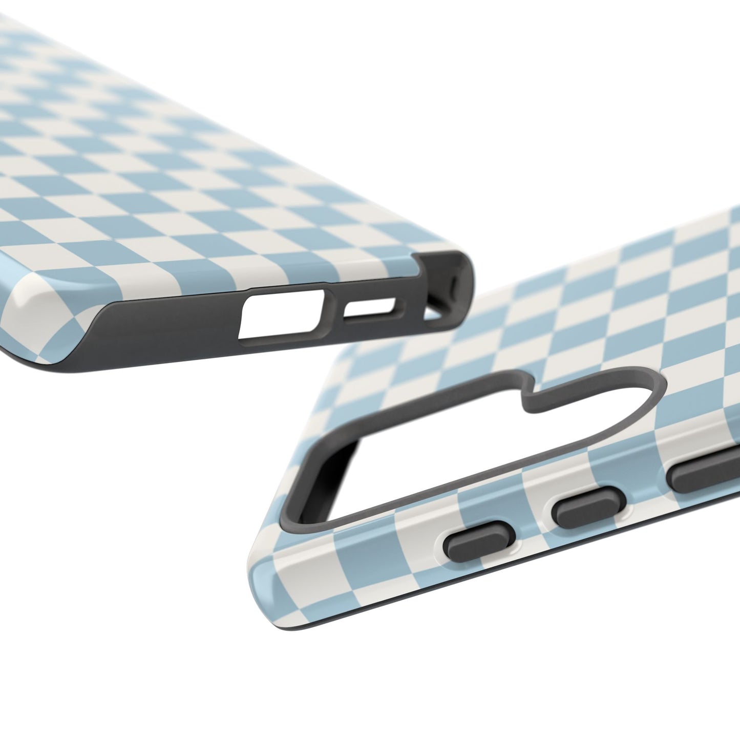Blue Checkerboard Airi Case | Tough Phone Case