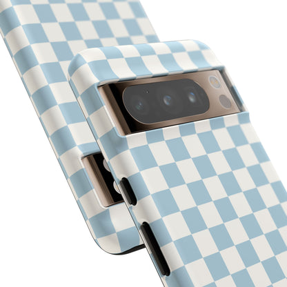 Blue Checkerboard Airi Case | Tough Phone Case