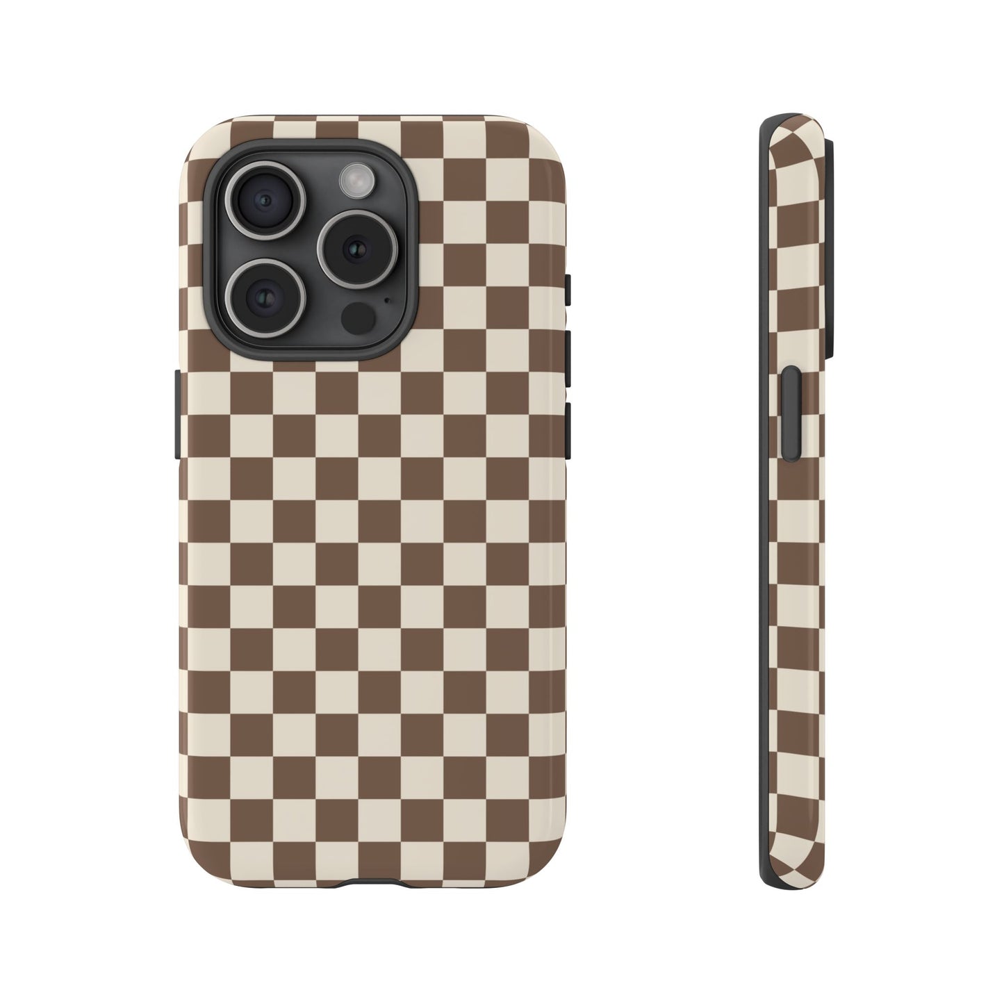 Chocolate Checkerboard Airi Case | Tough Phone Case