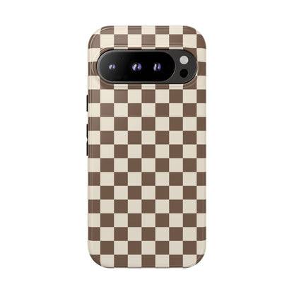 Chocolate Checkerboard Airi Case | Tough Phone Case
