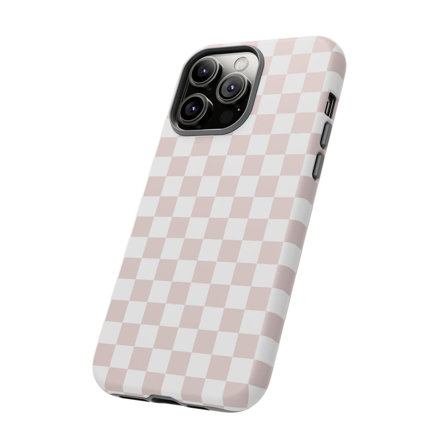Nude Checkerboard Airi Case | Tough Phone Case