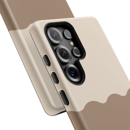 Chocolate Wave Airi Case | Tough Phone Case | Neutral Phone Case