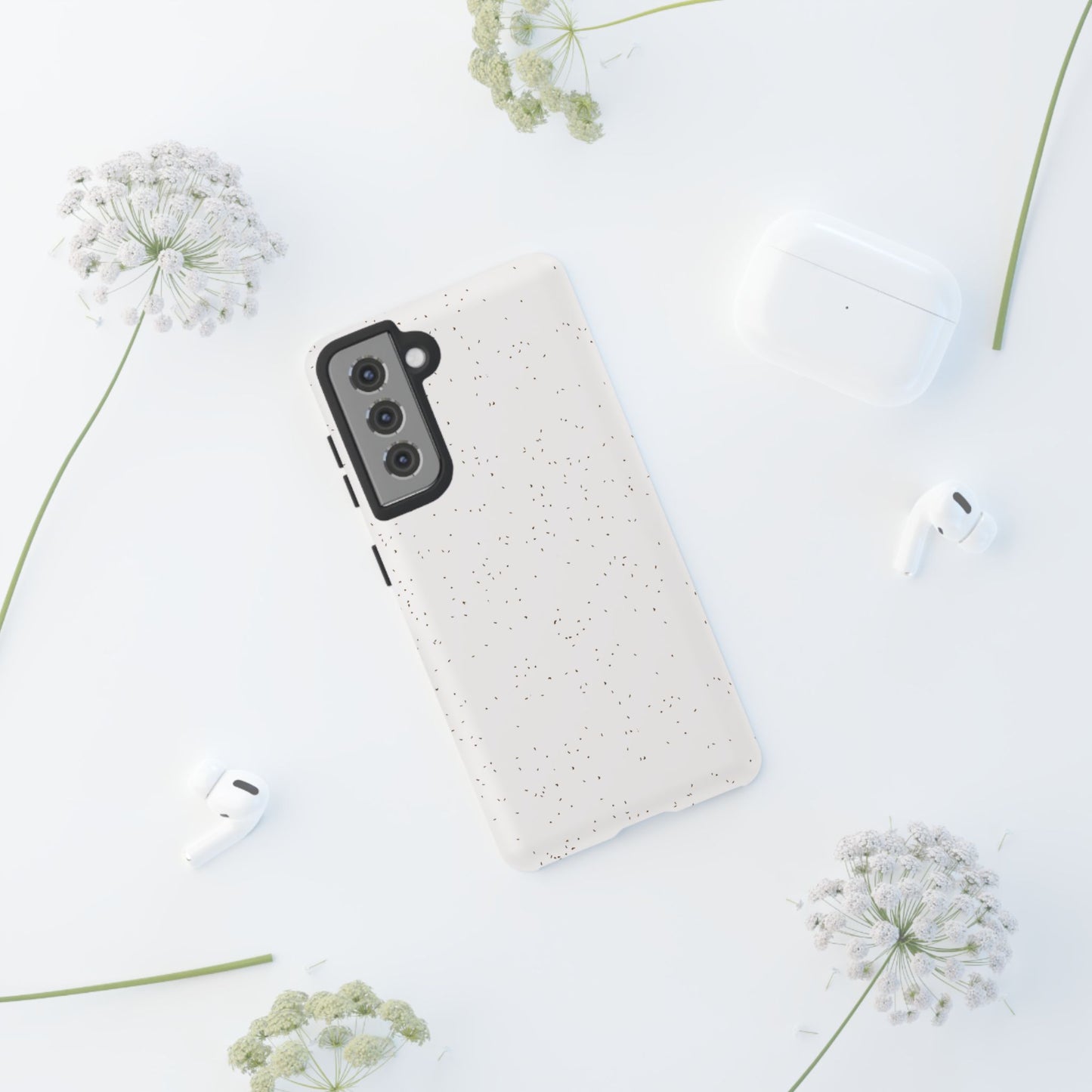 White Speckle Airi Case | Tough Phone Case
