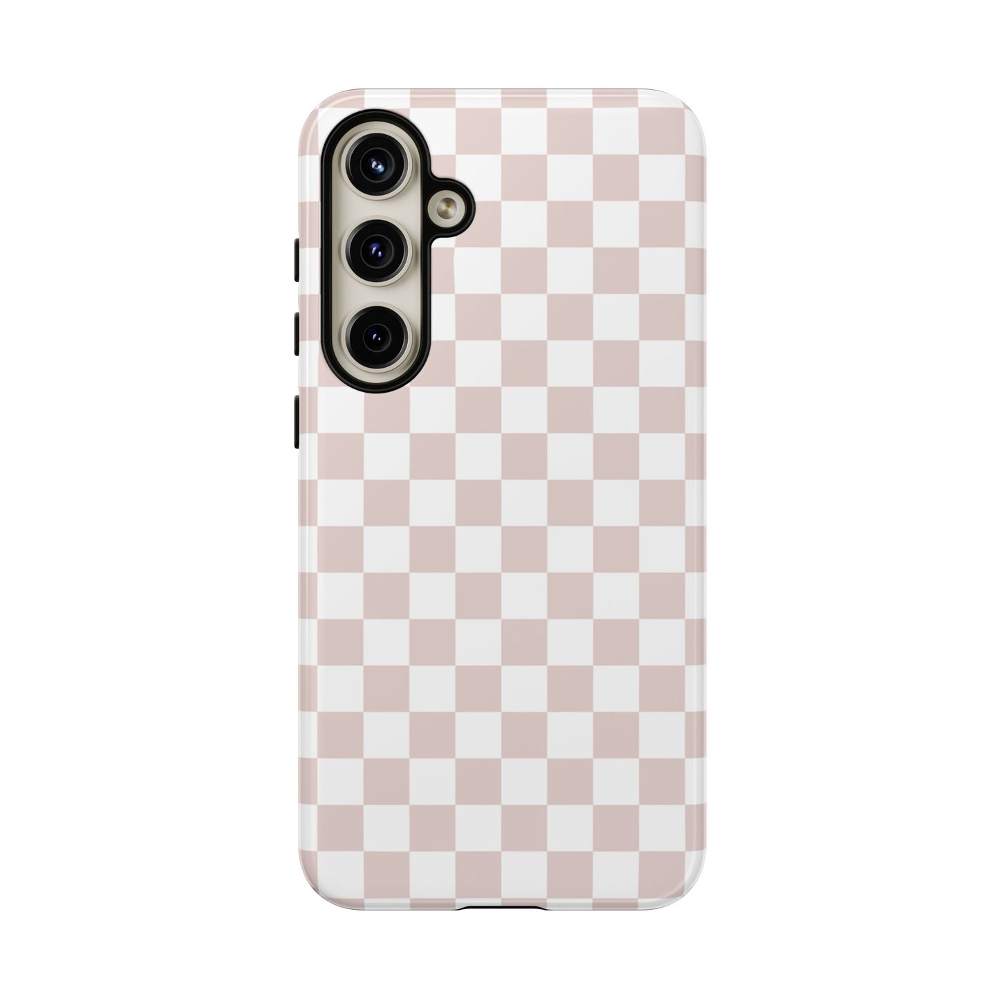 Nude Checkerboard Airi Case | Tough Phone Case