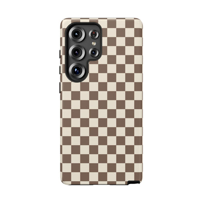 Chocolate Checkerboard Airi Case | Tough Phone Case