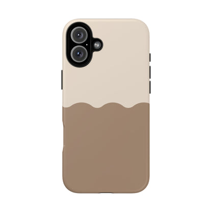 Chocolate Wave Airi Case | Tough Phone Case | Neutral Phone Case