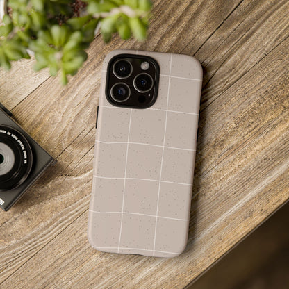Sand Check Speckle Airi Case | Tough Phone Case
