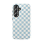 Blue Checkerboard Airi Case | Tough Phone Case