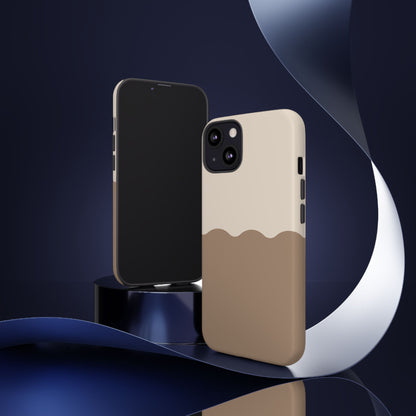 Chocolate Wave Airi Case | Tough Phone Case | Neutral Phone Case