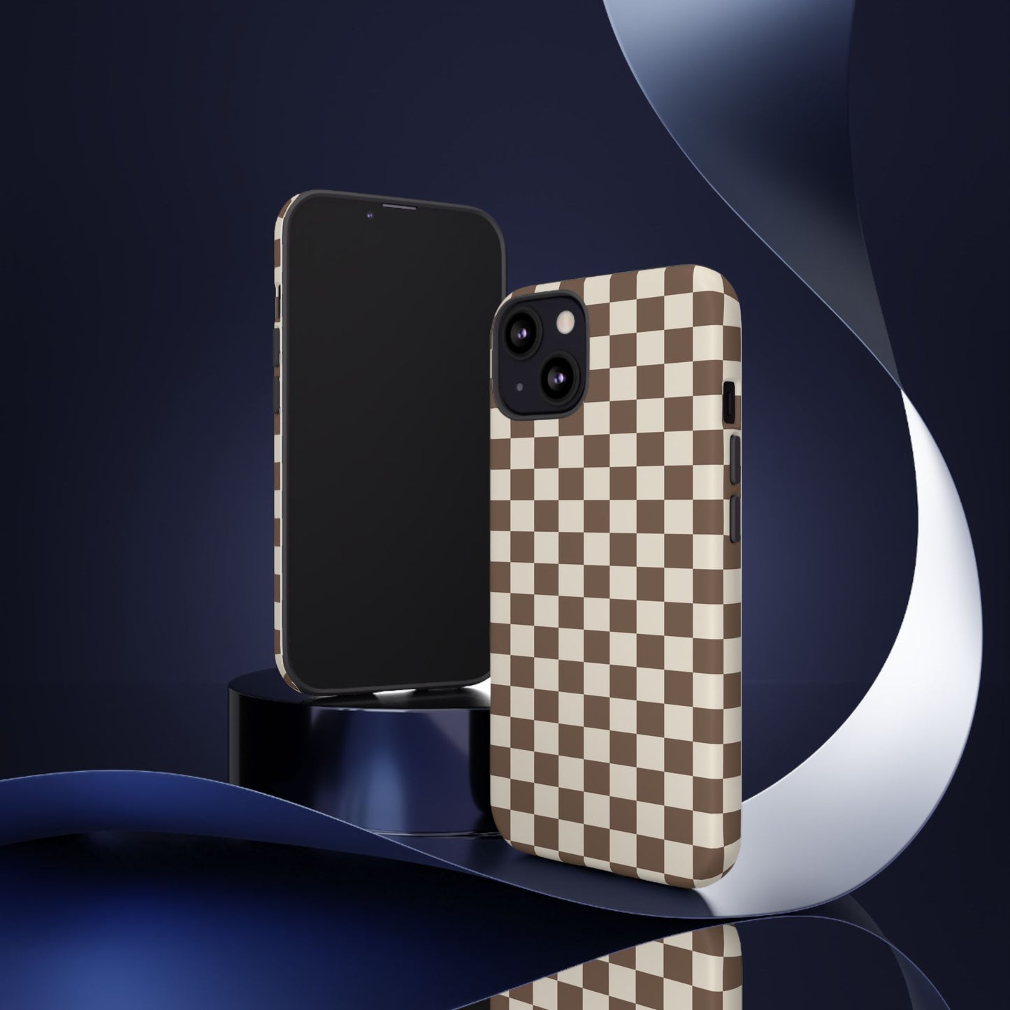 Chocolate Checkerboard Airi Case | Tough Phone Case