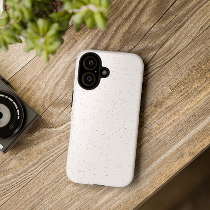 White Speckle Airi Case | Tough Phone Case
