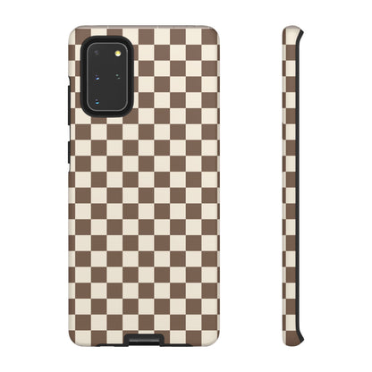 Chocolate Checkerboard Airi Case | Tough Phone Case