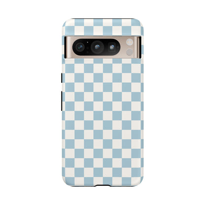 Blue Checkerboard Airi Case | Tough Phone Case