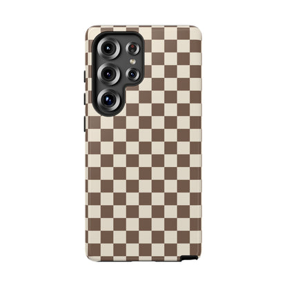 Chocolate Checkerboard Airi Case | Tough Phone Case