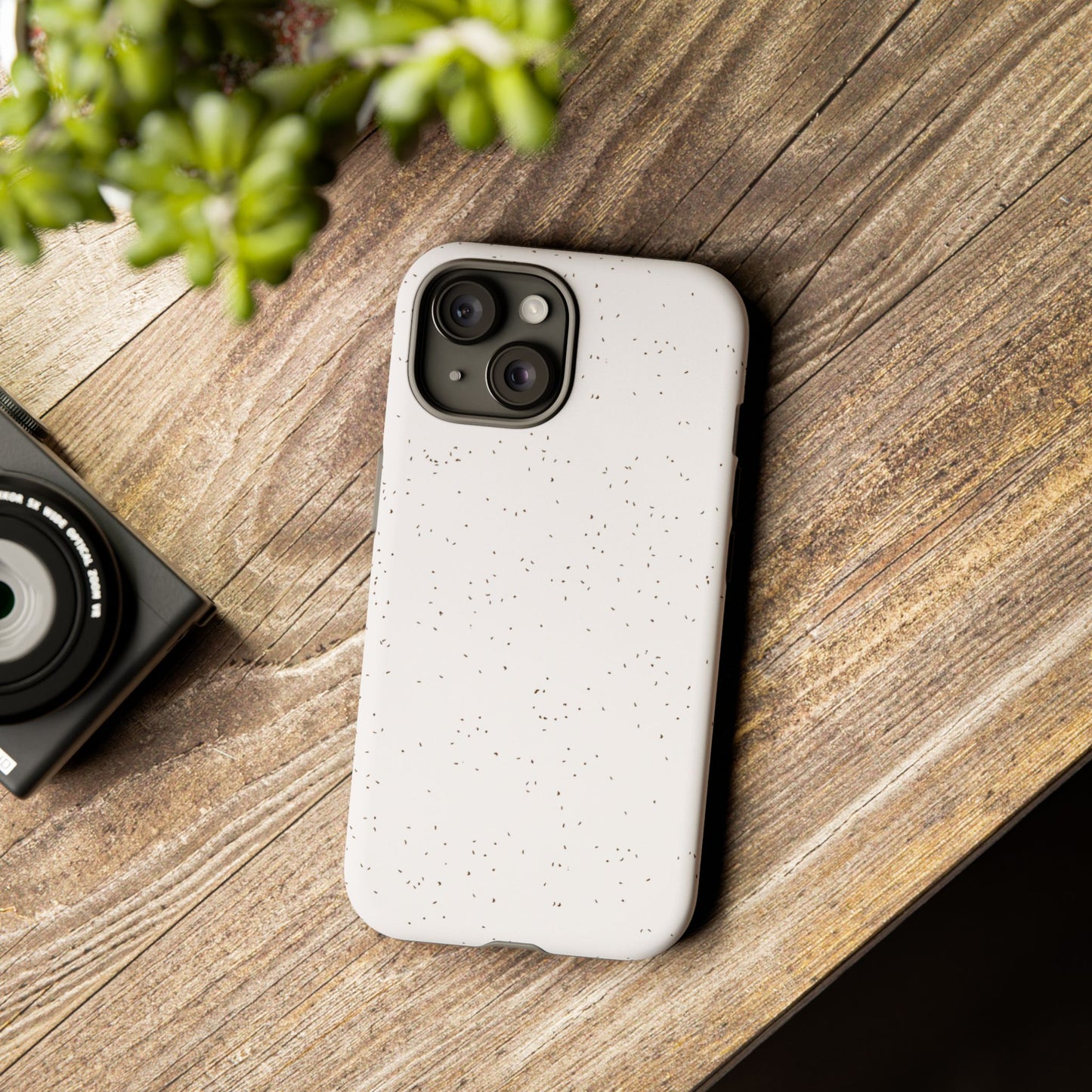 White Speckle Airi Case | Tough Phone Case