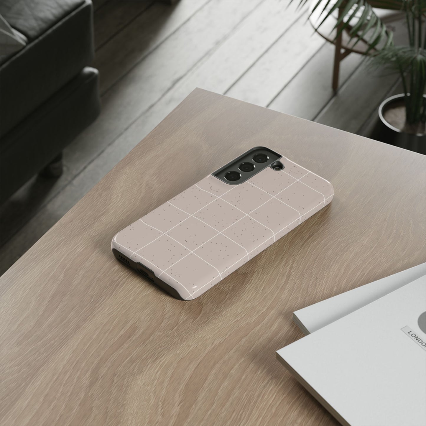 Sand Check Speckle Airi Case | Tough Phone Case