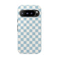 Blue Checkerboard Airi Case | Tough Phone Case
