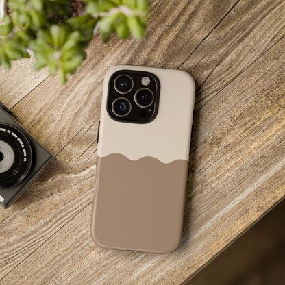 Chocolate Wave Airi Case | Tough Phone Case | Neutral Phone Case