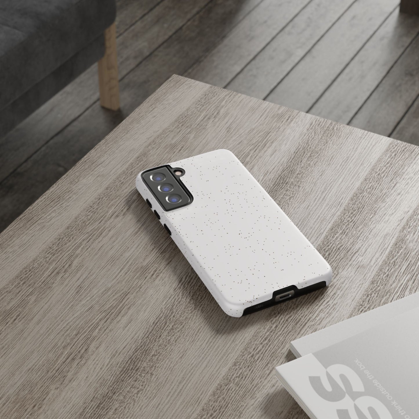 White Speckle Airi Case | Tough Phone Case