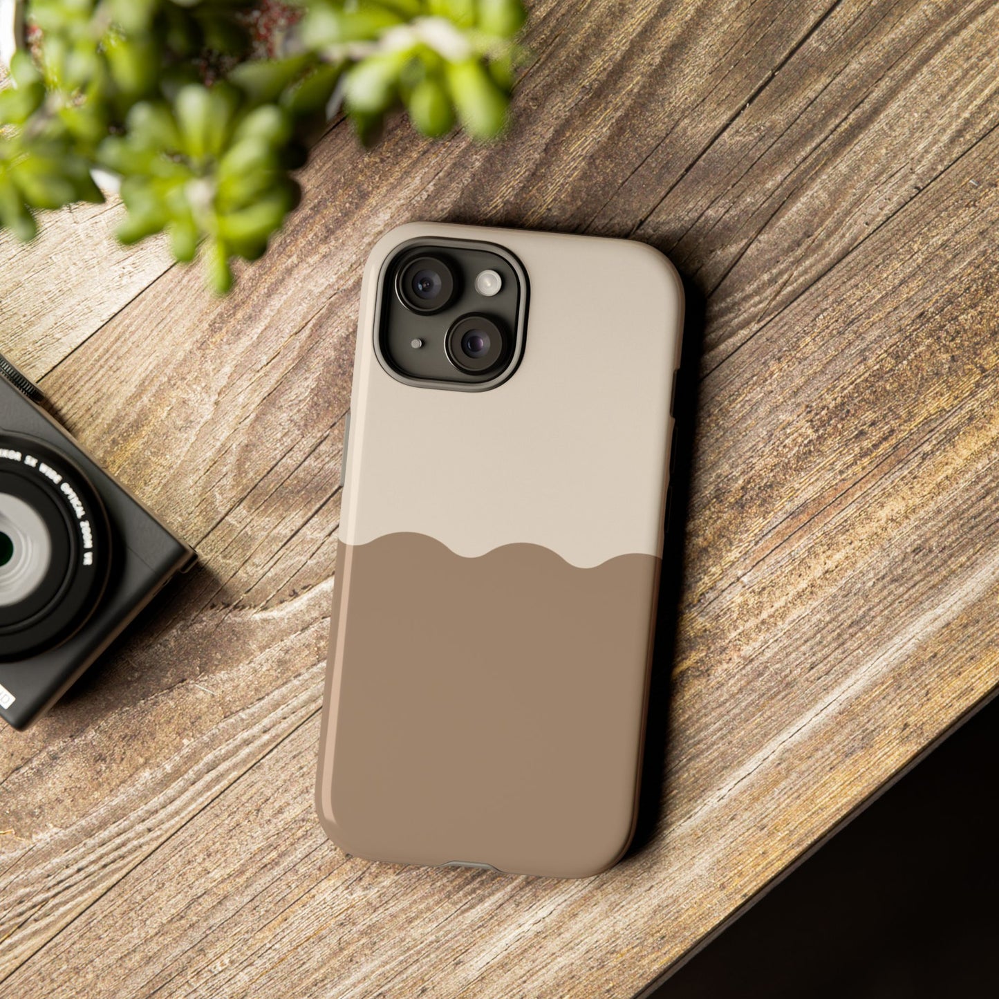 Chocolate Wave Airi Case | Tough Phone Case | Neutral Phone Case