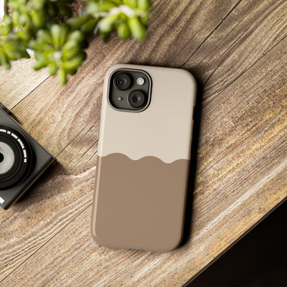 Chocolate Wave Airi Case | Tough Phone Case | Neutral Phone Case
