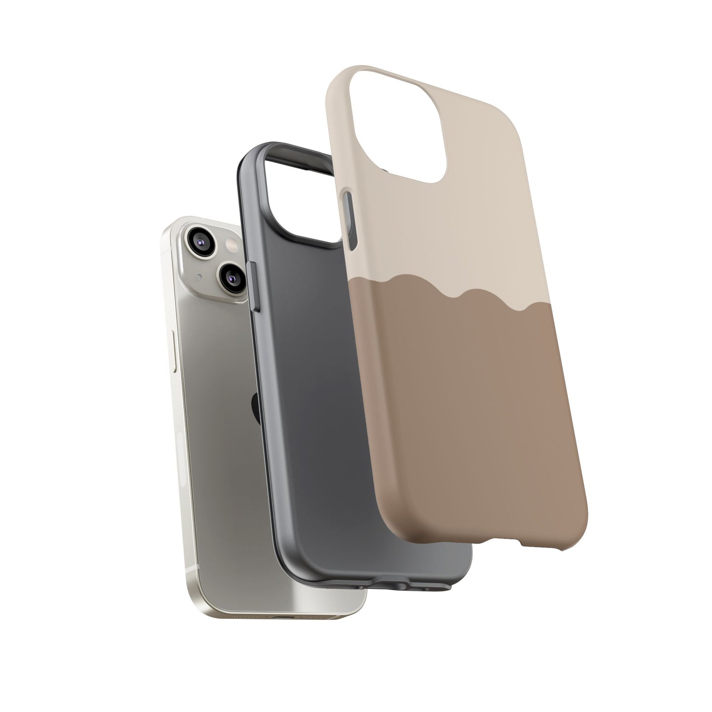 Chocolate Wave Airi Case | Tough Phone Case | Neutral Phone Case