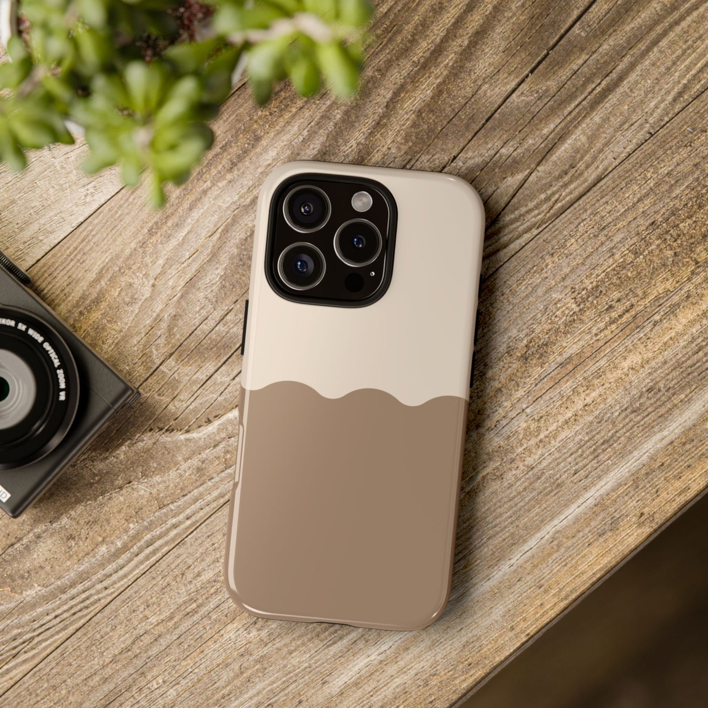 Chocolate Wave Airi Case | Tough Phone Case | Neutral Phone Case