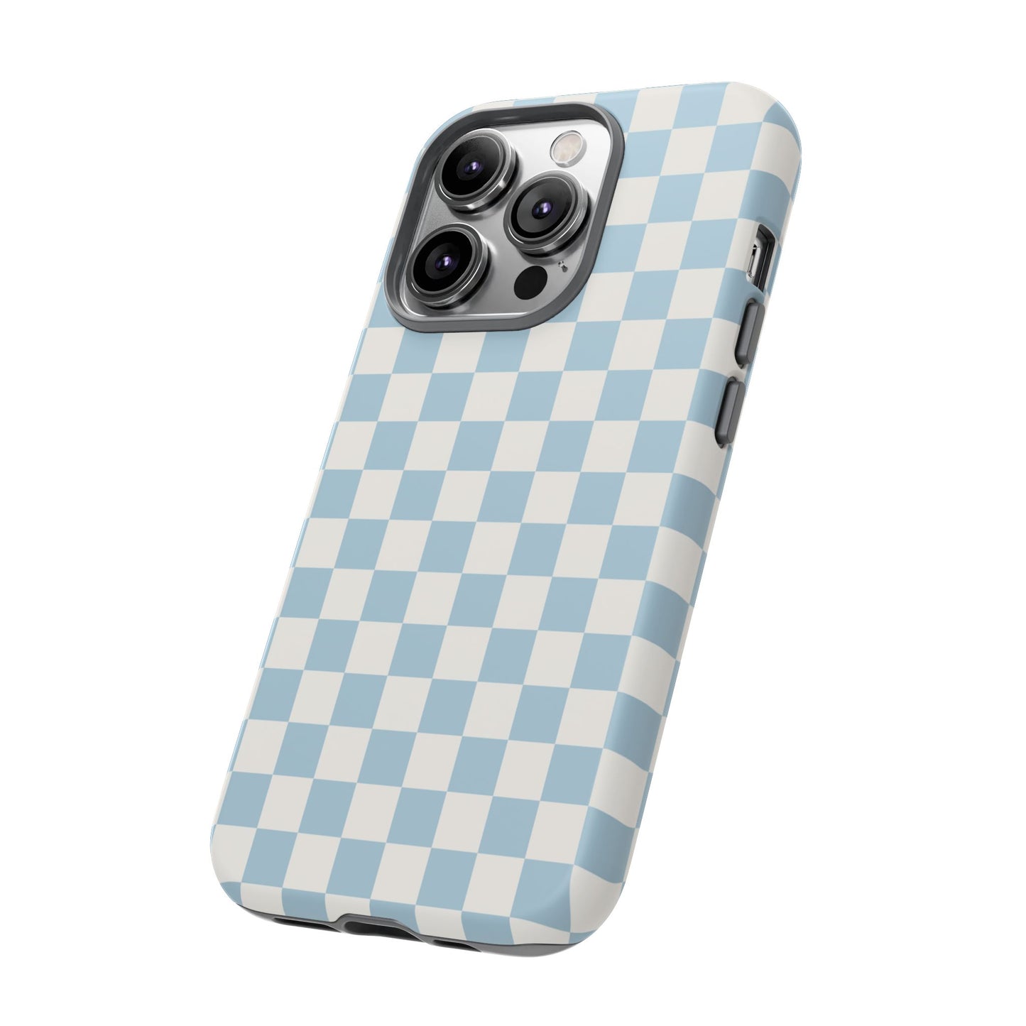Blue Checkerboard Airi Case | Tough Phone Case