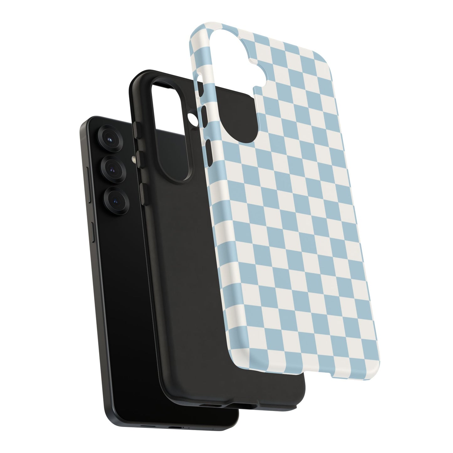 Blue Checkerboard Airi Case | Tough Phone Case