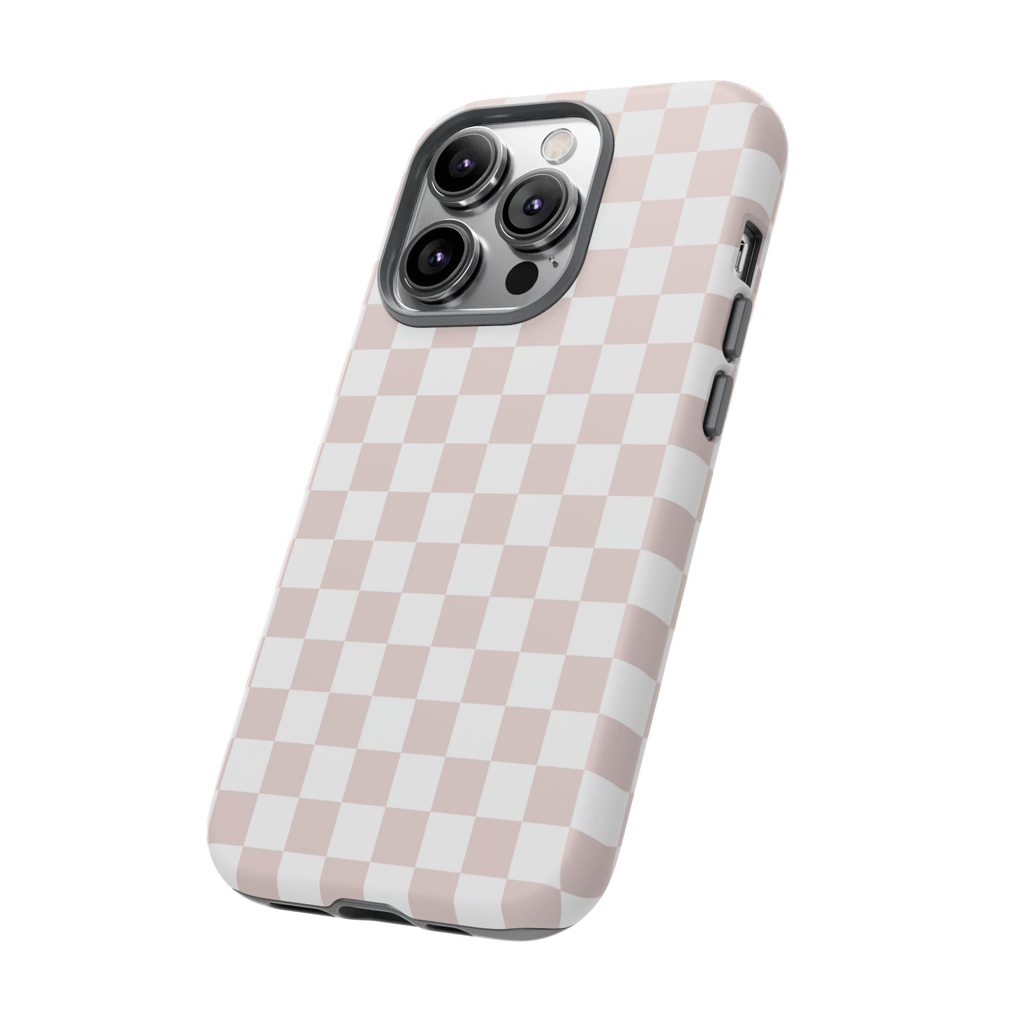 Nude Checkerboard Airi Case | Tough Phone Case