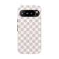 Nude Checkerboard Airi Case | Tough Phone Case