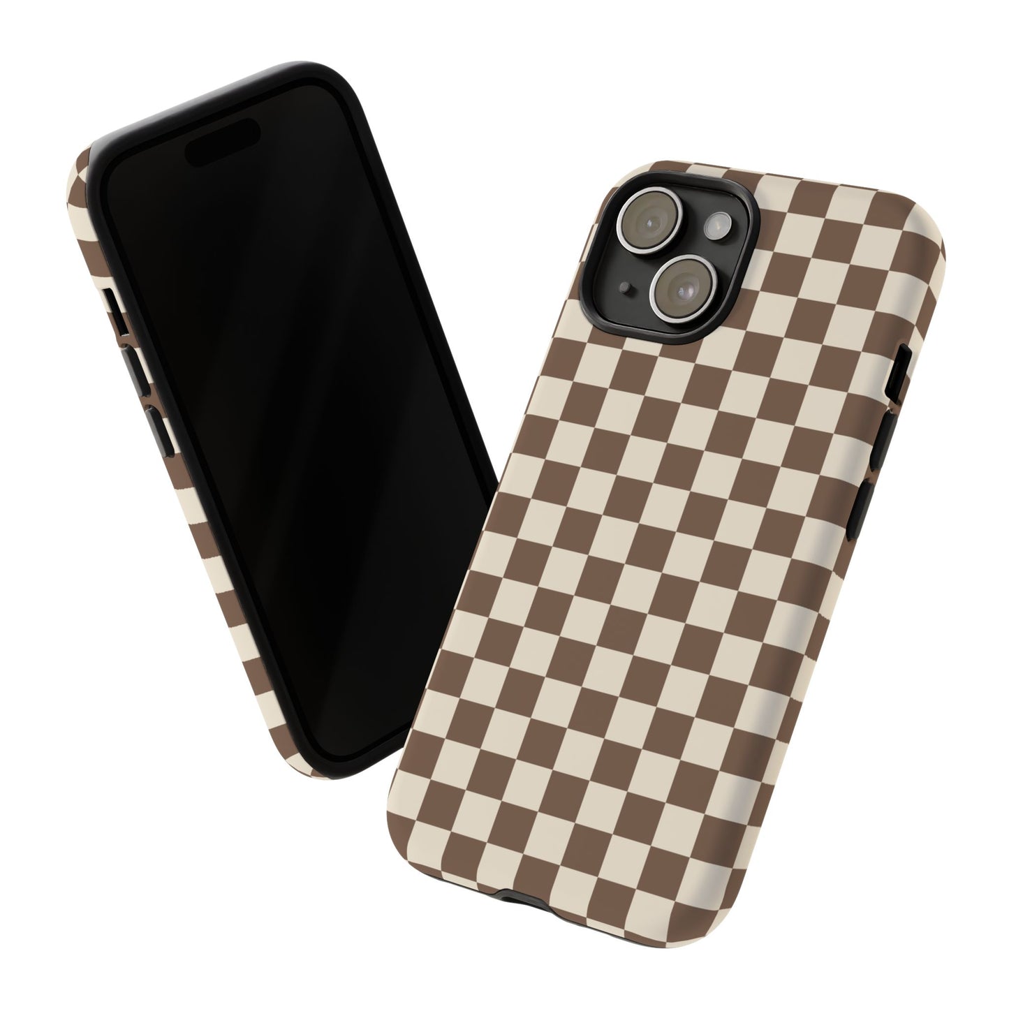 Chocolate Checkerboard Airi Case | Tough Phone Case