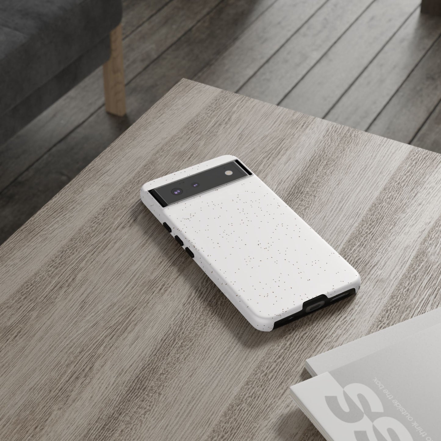 White Speckle Airi Case | Tough Phone Case