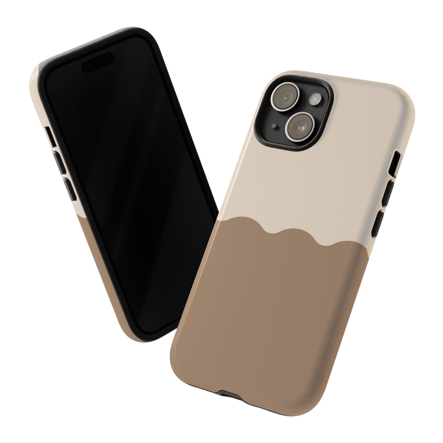 Chocolate Wave Airi Case | Tough Phone Case | Neutral Phone Case