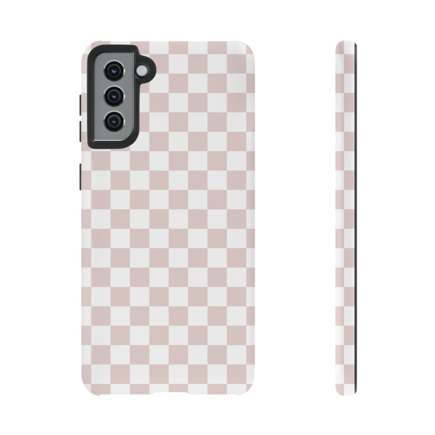 Nude Checkerboard Airi Case | Tough Phone Case