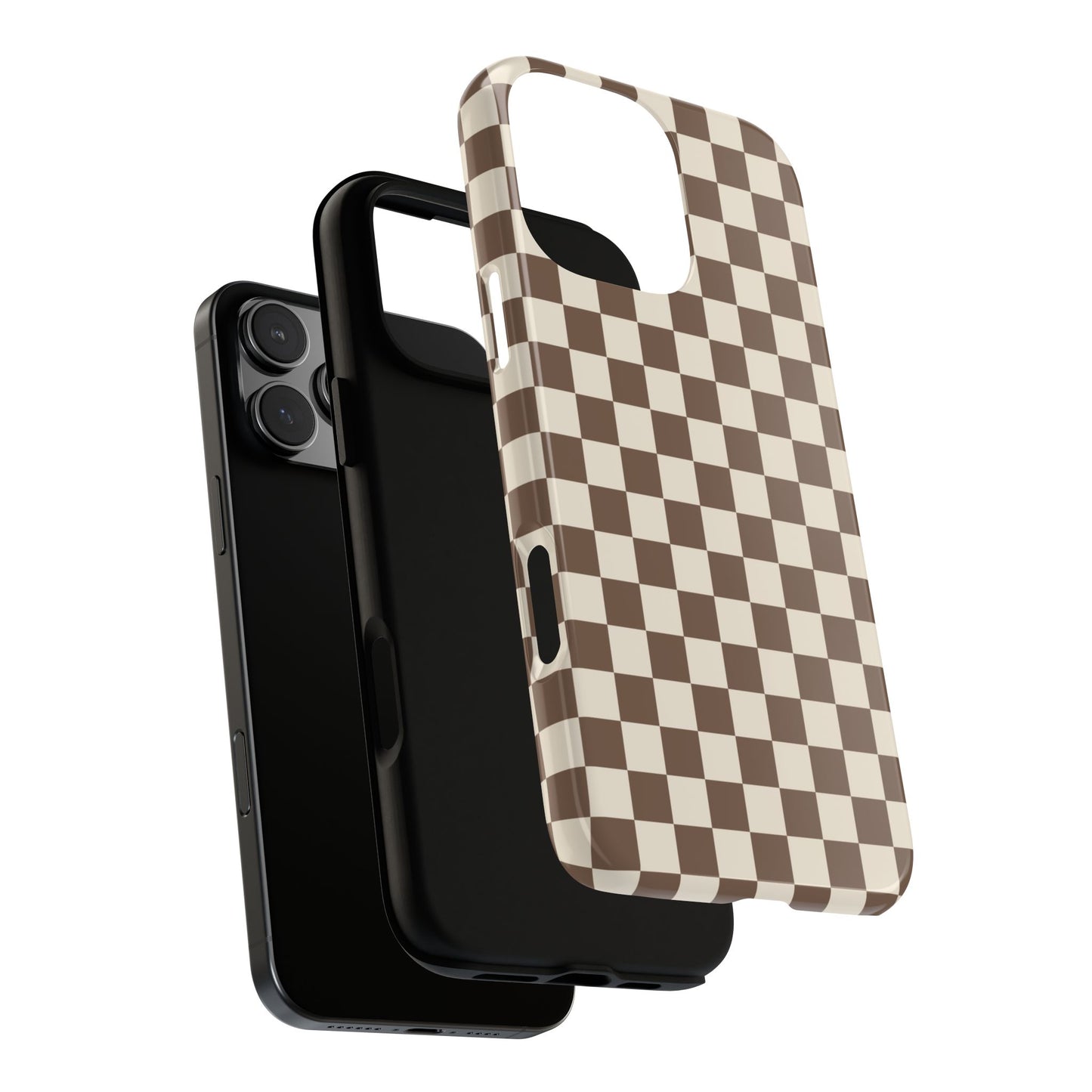 Chocolate Checkerboard Airi Case | Tough Phone Case